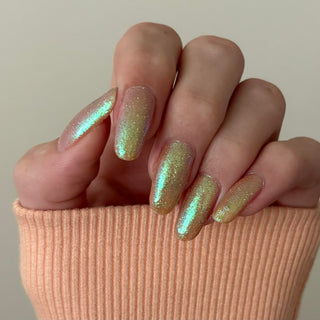 Image provided for Bee's Knees by a paid swatcher featuring the nail polish " Judgy Carlisle "