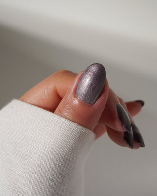 Image provided for Bee's Knees by a paid swatcher featuring the nail polish " Bartholomew "