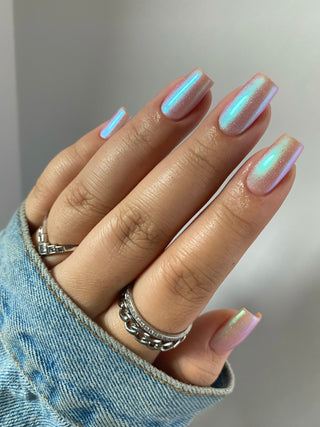 Image provided for Bee's Knees by a paid swatcher featuring the nail polish " Infinite Endings "