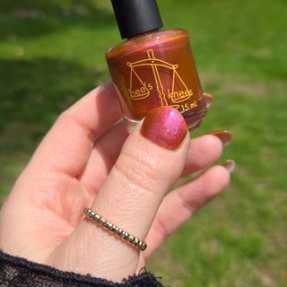 Image provided for Bee's Knees by a paid swatcher featuring the nail polish " It Would Always be Enough "