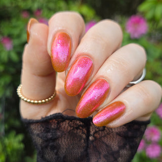 Image provided for Bee's Knees by a paid swatcher featuring the nail polish " It Would Always be Enough "