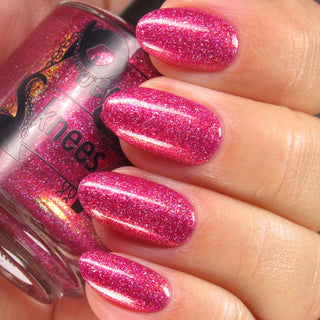 Image provided for Bee's Knees by a paid swatcher featuring the nail polish " Ma Fille "