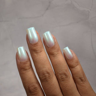 Image provided for Bee's Knees by a paid swatcher featuring the nail polish " Only Monsters Play God "