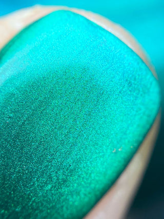 Image provided for Bee's Knees by a paid swatcher featuring the nail polish " This is Arkany "