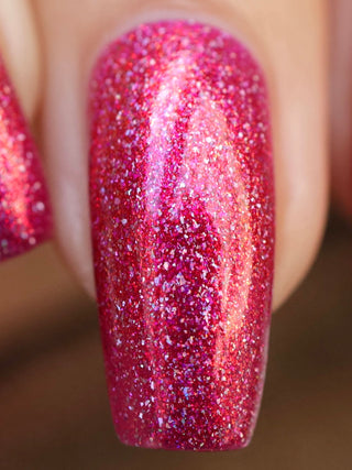 Image provided for Bee's Knees by a paid swatcher featuring the nail polish " Ma Fille "