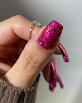 Image provided for Bee's Knees by a paid swatcher featuring the nail polish " Ma Fille "