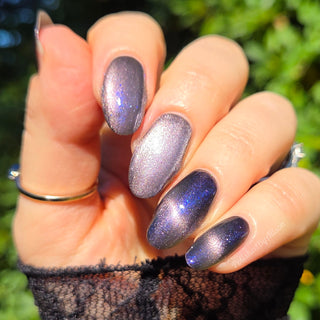Image provided for Bee's Knees by a paid swatcher featuring the nail polish " Knight, Knave, Optimist "