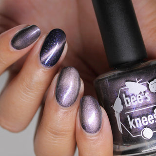 Image provided for Bee's Knees by a paid swatcher featuring the nail polish " Knight, Knave, Optimist "