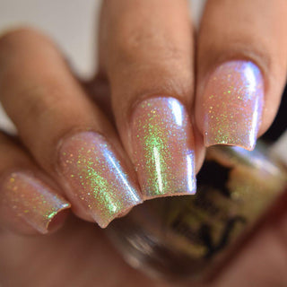 Image provided for Bee's Knees by a paid swatcher featuring the nail polish " Judgy Carlisle "
