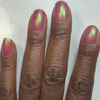 Image provided for Bee's Knees by a paid swatcher featuring the nail polish " Lamentation "