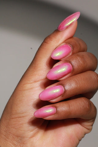 Image provided for Bee's Knees by a paid swatcher featuring the nail polish " Lamentation "