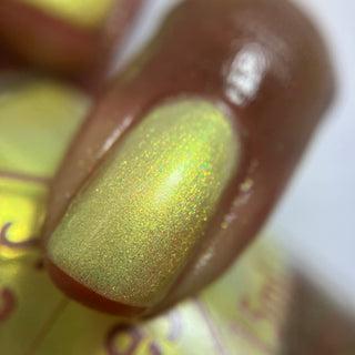 Image provided for Bee's Knees by a paid swatcher featuring the nail polish " Lightweaver "