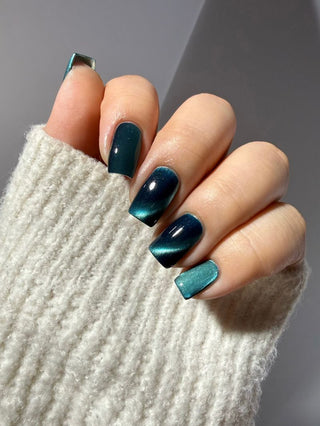 Image provided for Bee's Knees by a paid swatcher featuring the nail polish " I'm Tired of Starving "