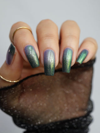 Image provided for Bee's Knees by a paid swatcher featuring the nail polish " Ascension "