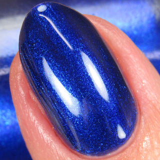 Image provided for Bee's Knees by a paid swatcher featuring the nail polish " Immortality "