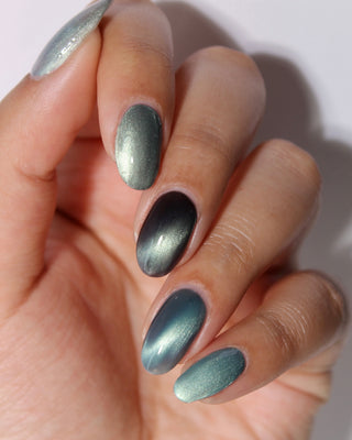 Image provided for Bee's Knees by a paid swatcher featuring the nail polish " Merciless Life "