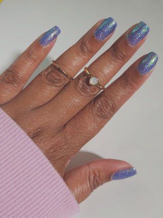 Image provided for Bee's Knees by a paid swatcher featuring the nail polish " Acceptance "