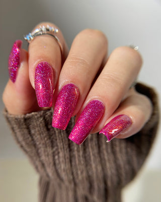 Image provided for Bee's Knees by a paid swatcher featuring the nail polish " Ma Fille "