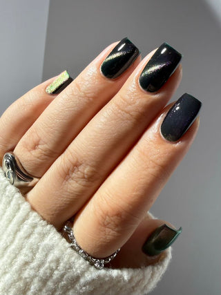 Image provided for Bee's Knees by a paid swatcher featuring the nail polish " That's Our Girl "