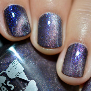 Image provided for Bee's Knees by a paid swatcher featuring the nail polish " Knight, Knave, Optimist "