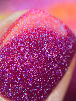 Image provided for Bee's Knees by a paid swatcher featuring the nail polish " Ma Fille "