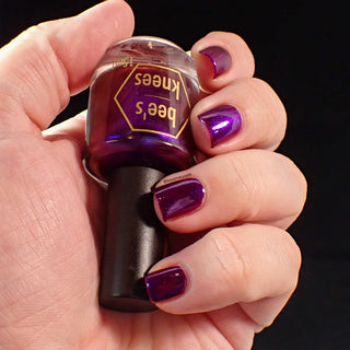 Image provided for Bee's Knees by a paid swatcher featuring the nail polish " Don't Borrow Tomorrow's Trouble "