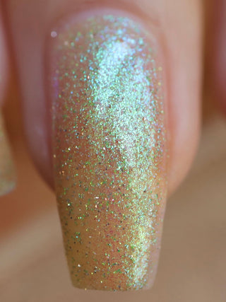 Image provided for Bee's Knees by a paid swatcher featuring the nail polish " Judgy Carlisle "
