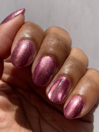 Image provided for Bee's Knees by a paid swatcher featuring the nail polish " I'm Prettier Than that Bitch Ever Was "