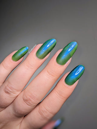 Image provided for Bee's Knees by a paid swatcher featuring the nail polish " I Have Been Crying Out to You From the Start "