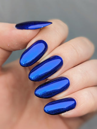 Image provided for Bee's Knees by a paid swatcher featuring the nail polish " Immortality "