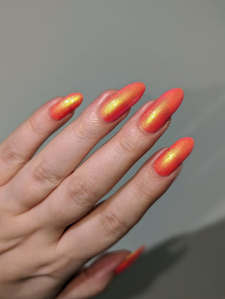 Image provided for Bee's Knees by a paid swatcher featuring the nail polish " Better Than Expected "