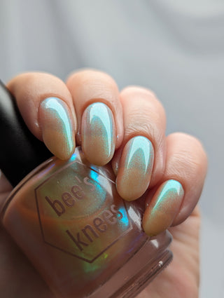 Image provided for Bee's Knees by a paid swatcher featuring the nail polish " Majora "