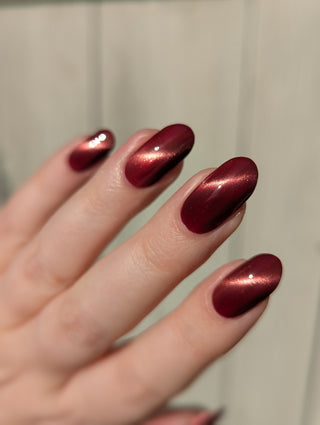 Image provided for Bee's Knees by a paid swatcher featuring the nail polish " Mother was Mine "
