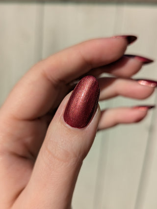 Image provided for Bee's Knees by a paid swatcher featuring the nail polish " Mother was Mine "