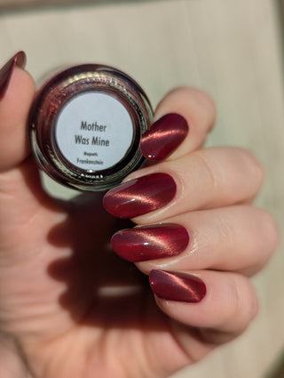 Image provided for Bee's Knees by a paid swatcher featuring the nail polish " Mother was Mine "