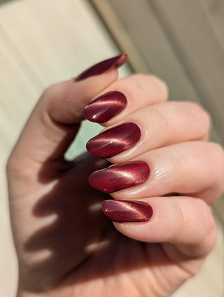 Image provided for Bee's Knees by a paid swatcher featuring the nail polish " Mother was Mine "