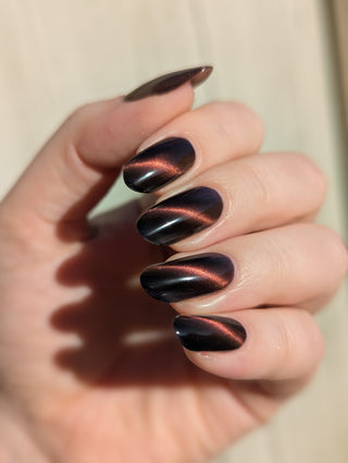 Image provided for Bee's Knees by a paid swatcher featuring the nail polish " That Word Means Everything to Him "
