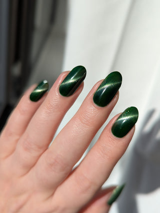 Image provided for Bee's Knees by a paid swatcher featuring the nail polish " Believing Something does not Make it True "