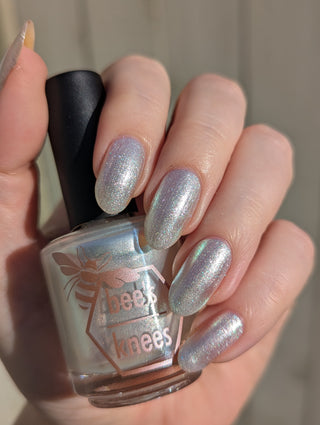 Image provided for Bee's Knees by a paid swatcher featuring the nail polish " Maman "