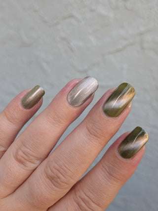Image provided for Bee's Knees by a paid swatcher featuring the nail polish " Happy Tuesday "