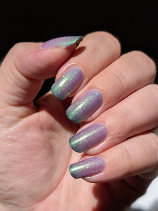 Image provided for Bee's Knees by a paid swatcher featuring the nail polish " Ascension "