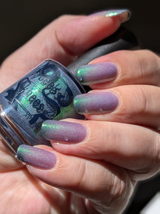 Image provided for Bee's Knees by a paid swatcher featuring the nail polish " Ascension "