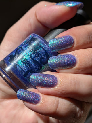 Image provided for Bee's Knees by a paid swatcher featuring the nail polish " Acceptance "