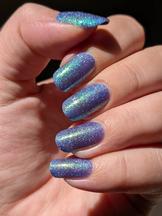 Image provided for Bee's Knees by a paid swatcher featuring the nail polish " Acceptance "