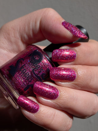 Image provided for Bee's Knees by a paid swatcher featuring the nail polish " Ma Fille "