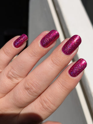 Image provided for Bee's Knees by a paid swatcher featuring the nail polish " Ma Fille "