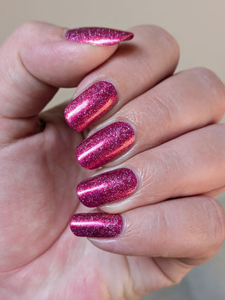 Image provided for Bee's Knees by a paid swatcher featuring the nail polish " Ma Fille "