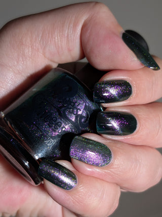 Image provided for Bee's Knees by a paid swatcher featuring the nail polish " That's Our Girl "