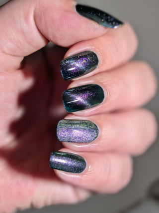 Image provided for Bee's Knees by a paid swatcher featuring the nail polish " That's Our Girl "