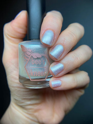 Image provided for Bee's Knees by a paid swatcher featuring the nail polish " Maman "